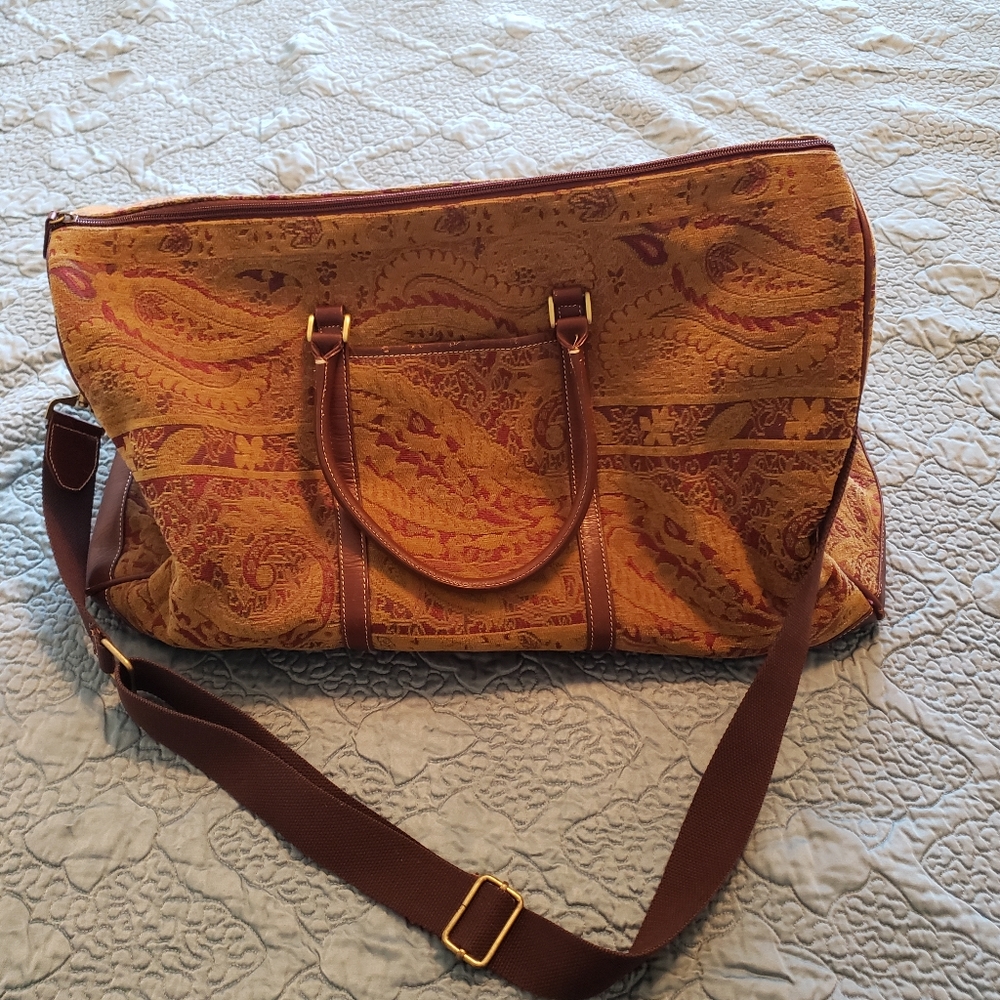 Vintage Carpet Bag Weekender